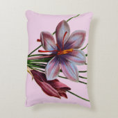 植物学: サフラン アクセントクッション (裏面(縦))