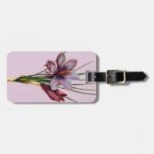 植物学: サフラン ラゲッジタグ (正面横)