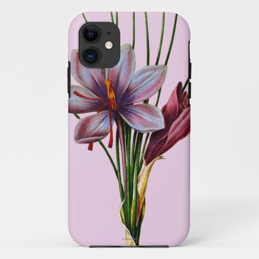 植物学: サフラン Case-Mate iPhoneケース (裏面)