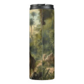 植物学：川の近くのジャングルで水仙 タンブラー (裏面)