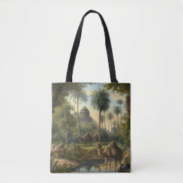 植物学：川の近くのジャングルで水仙 トートバッグ