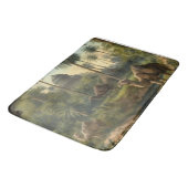 植物学：川の近くのジャングルで水仙 バスマット (アングル)