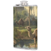 植物学：川の近くのジャングルで水仙 フラスク (左)