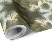 植物学：川の近くのジャングルで水仙 ラッピングペーパー (ロールコーナー)