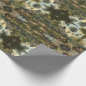 植物学：川の近くのジャングルで水仙 ラッピングペーパー (角)