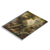 植物学：3つのピーコックスの庭をカスタマイズ可能 ノートブック (左側)