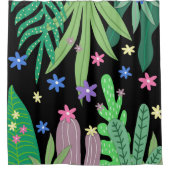 植物学#5 シャワーカーテン (正面)