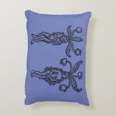 植物学: Mandrake 1476年 アクセントクッション (裏面(縦))