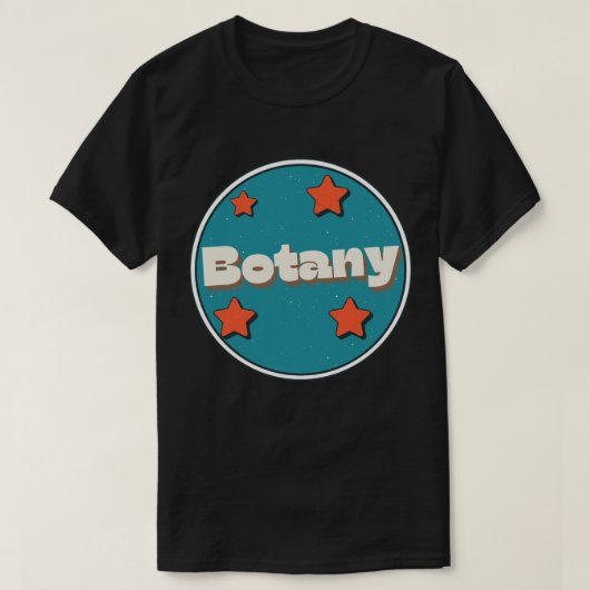植物学 Tシャツ (デザイン正面)