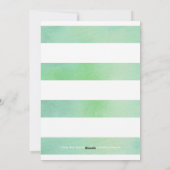 植物学Touchブライダルシャワー招待状 シーズンカード (裏面)