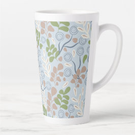 植物形オーガニック状 カフェラテマグ