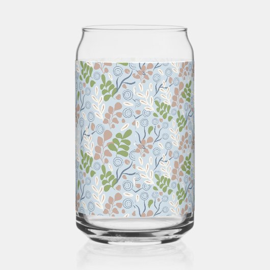 植物形オーガニック状 ガラス缶 (左)