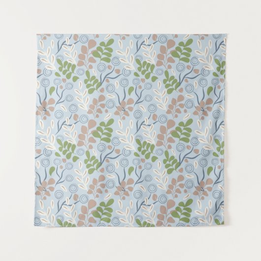 植物形オーガニック状 タペストリー (正面)