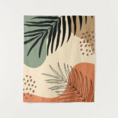 植物形オーガニック状 タペストリー (正面)