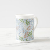 植物形オーガニック状 ボーンチャイナマグカップ (正面右)