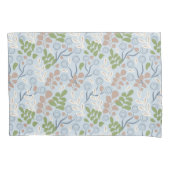 植物形オーガニック状 枕カバー (正面)