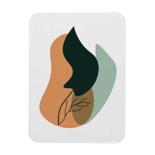 植物形カラフル状 マグネット (縦)