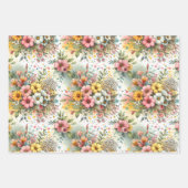 植物性お洒落開花3 ラッピングペーパーシート (正面2)