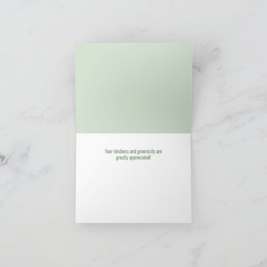 植物性かわいらしサンキューカード カード (内部)