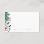 植物性かわいらしフローラと多肉性 ロイヤリティカード (裏面)