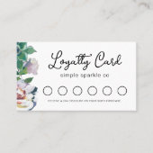 植物性かわいらしフローラと多肉性 ロイヤリティカード (正面)