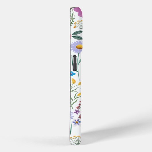 植物性かわいらし水彩花 Case-Mate iPhoneケース (裏面 / 右)