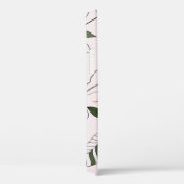 植物性のモチーフ、孤立した、花のシームレス。 Case-Mate iPhoneケース (裏面 / 右)