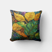 植物性の優雅さ クッション (正面)