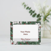 植物性の優雅さ:魅惑の冬の庭園 シーズンポストカード (スタンド正面)