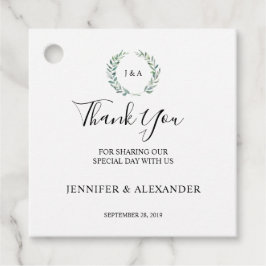 植物性の水の色離れのありがとうご結婚ざう フェイバータグ