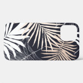 植物性の熱帯植物の葉:ヴィンテージグラフィック Case-Mate iPhoneケース (裏面 (横))