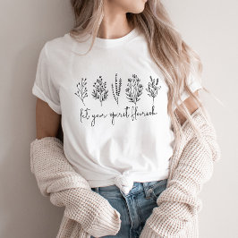 植物性の精神を盛り上げる Tシャツ