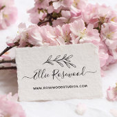 植物性の緑のスクリプト独自の作成 ラバースタンプ