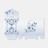 植物性の青い花好きボックス フェイバーボックス (折り畳みなし)