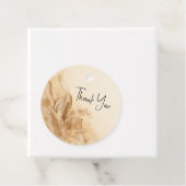 植物性アイボリークリームボヘミアンテクスチャ結婚ズ フェイバータグ (インサイチュ)