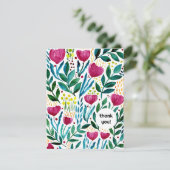 植物性イラストレーションサンキューカード シーズンカード (スタンド正面)