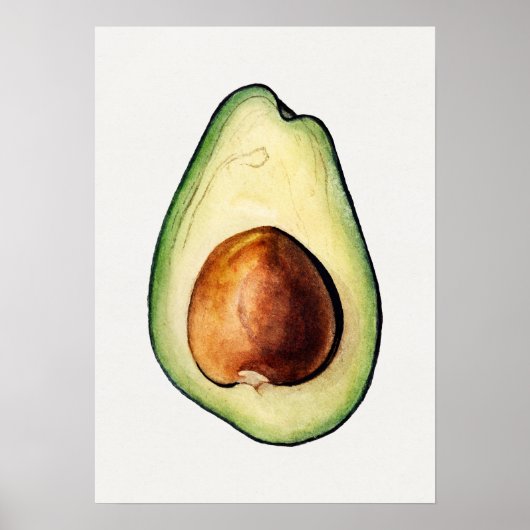 植物性イラストレーションポスター ポスター (正面)