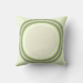 植物性イラストレーション付き枕 クッション (裏面)