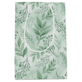 植物性イラストレーション抱き枕 ミディアムペーパーバッグ (正面)