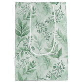 植物性イラストレーション抱き枕 ミディアムペーパーバッグ (裏面)