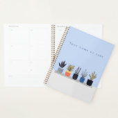植物性イラストレーション鉢植え植物プランナー プランナー手帳 (ディスプレー)