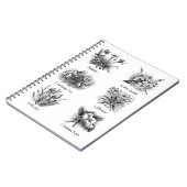 植物性イラストレーション ノートブック (左側)