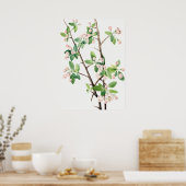 植物性イラストレーション ポスター (キッチン)