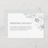 植物性イラスト詳細エンクロージャカード エンクロージャーカード (正面/裏面)