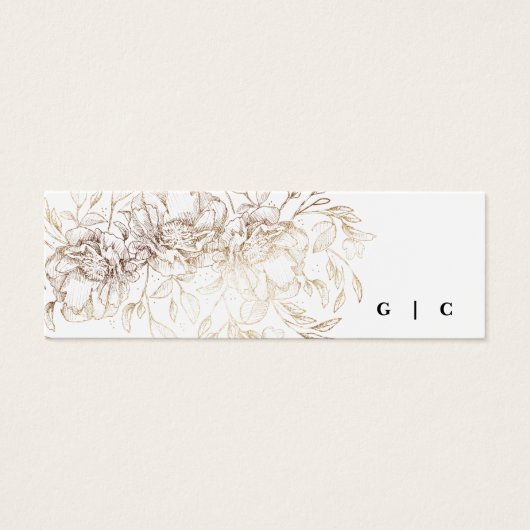 植物性エレガントの結婚ギフト登録原簿 (正面)