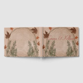 植物性エレガントクリスマス ゲストブック (全面)