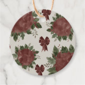 植物性エレガントクリスマス フェイバータグ (正面)