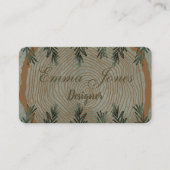 植物性エレガントクリスマス 名刺 (正面)