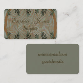 植物性エレガントクリスマス 名刺