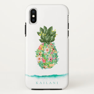 植物性エレガントパイナップル iPhone XSケース